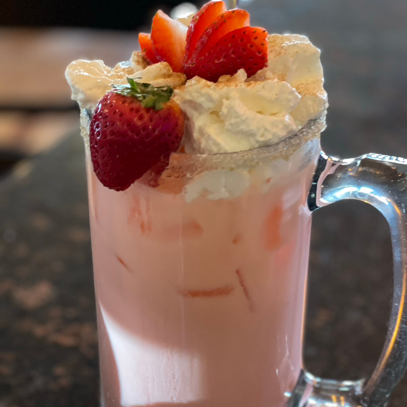 Strawberry Horchata.