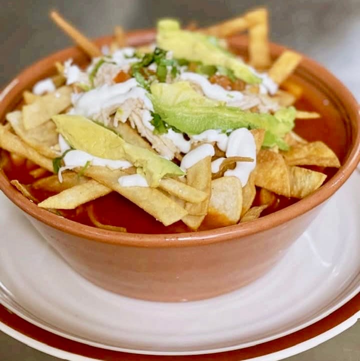 Traditional Tortilla Soup.