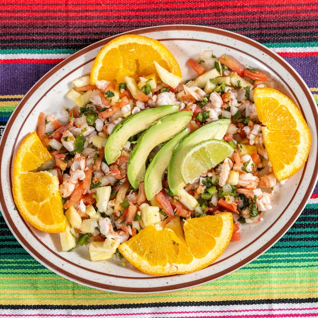 Ceviche De Camaron.